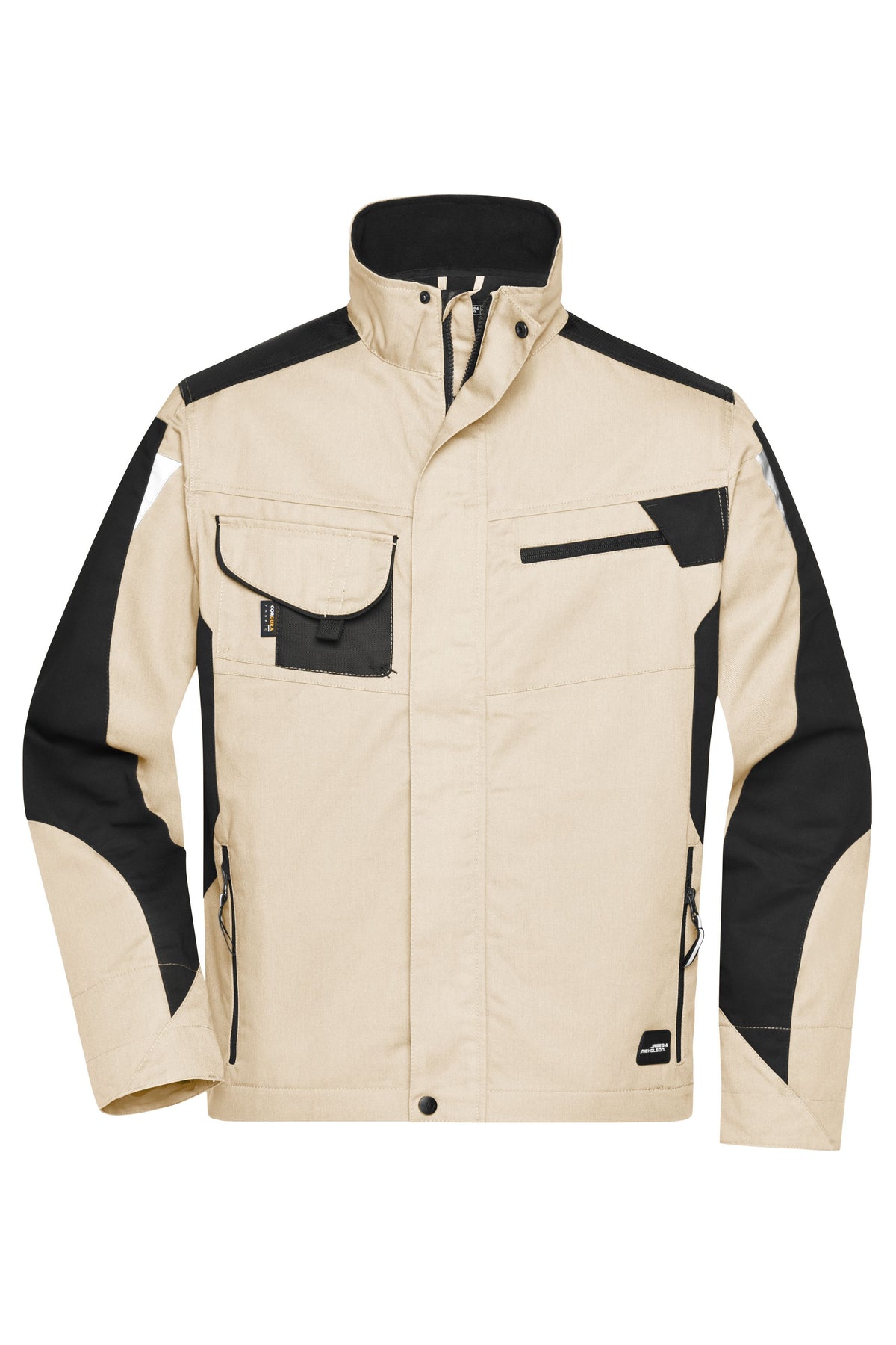 Workwear Jacket - Stone/Black