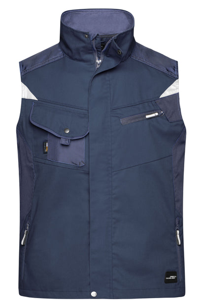 Workwear Vest - Navy/Navy