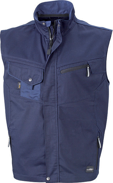 Workwear Vest - Navy/Black