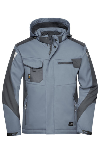 Craftsmen Softshell Jakke - Carbon/Black