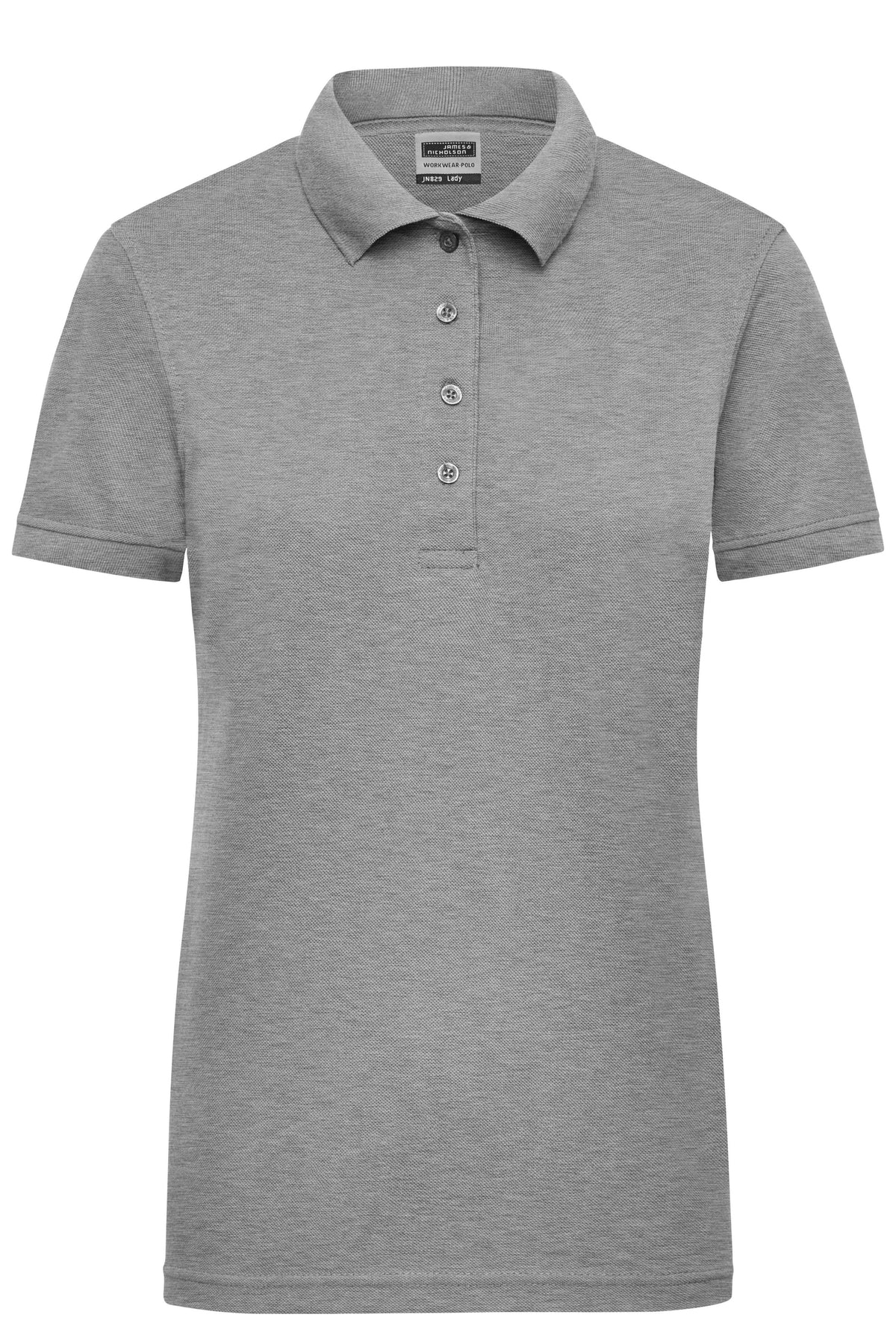 Women´s Workwear Polo - Grey-Heather