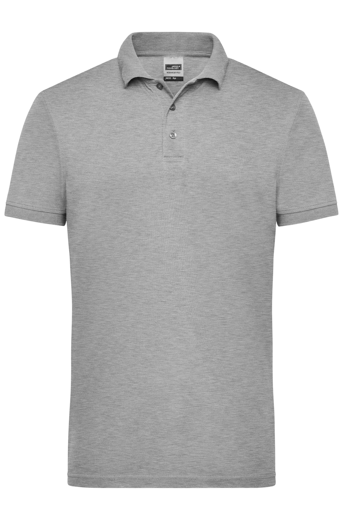 Men´s Workwear Polo - Grey-Heather
