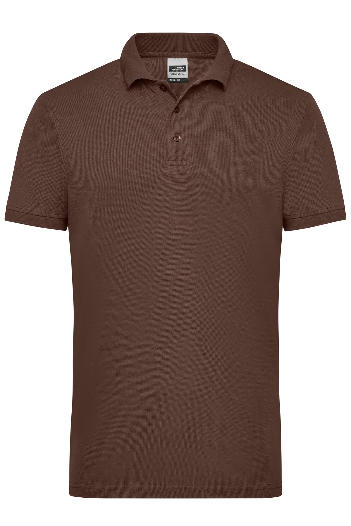 Men´s Workwear Polo - Brown