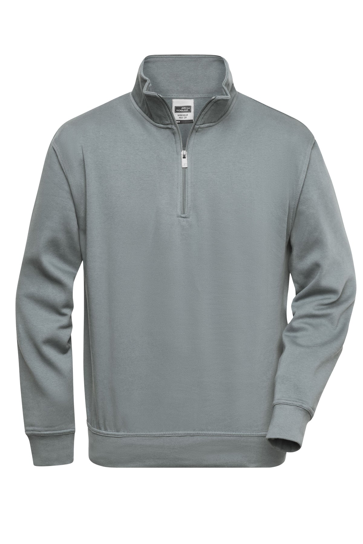 Workwear Half Zip Sweat - Dark-Grey