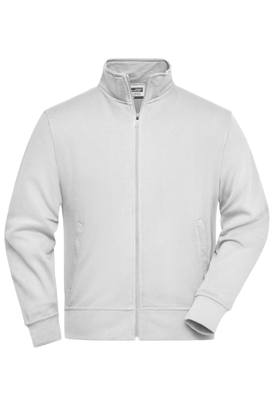 Workwear Sweat Jacket - White