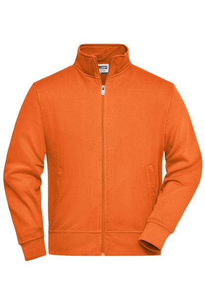 Workwear Sweat Jacket - Orange