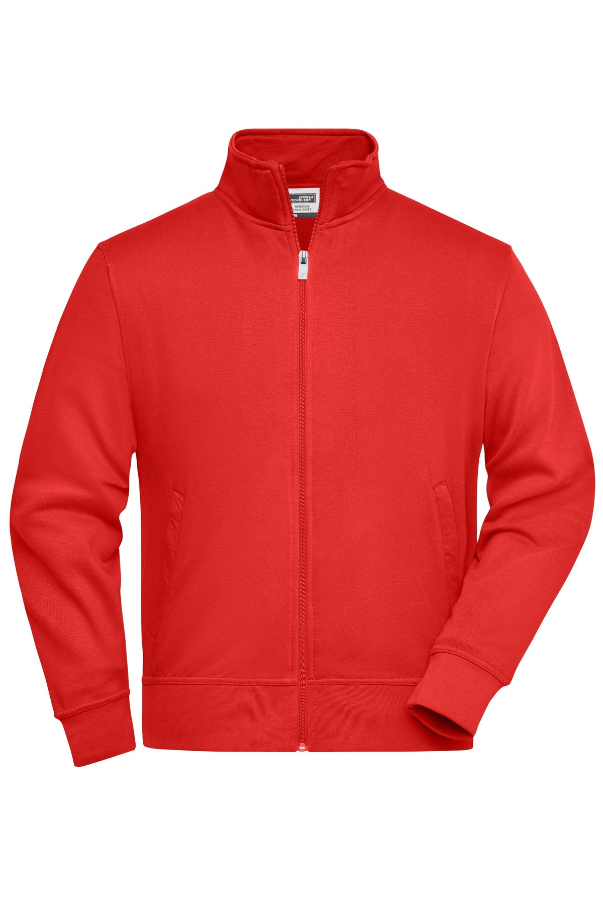 Workwear Sweat Jacket - Red