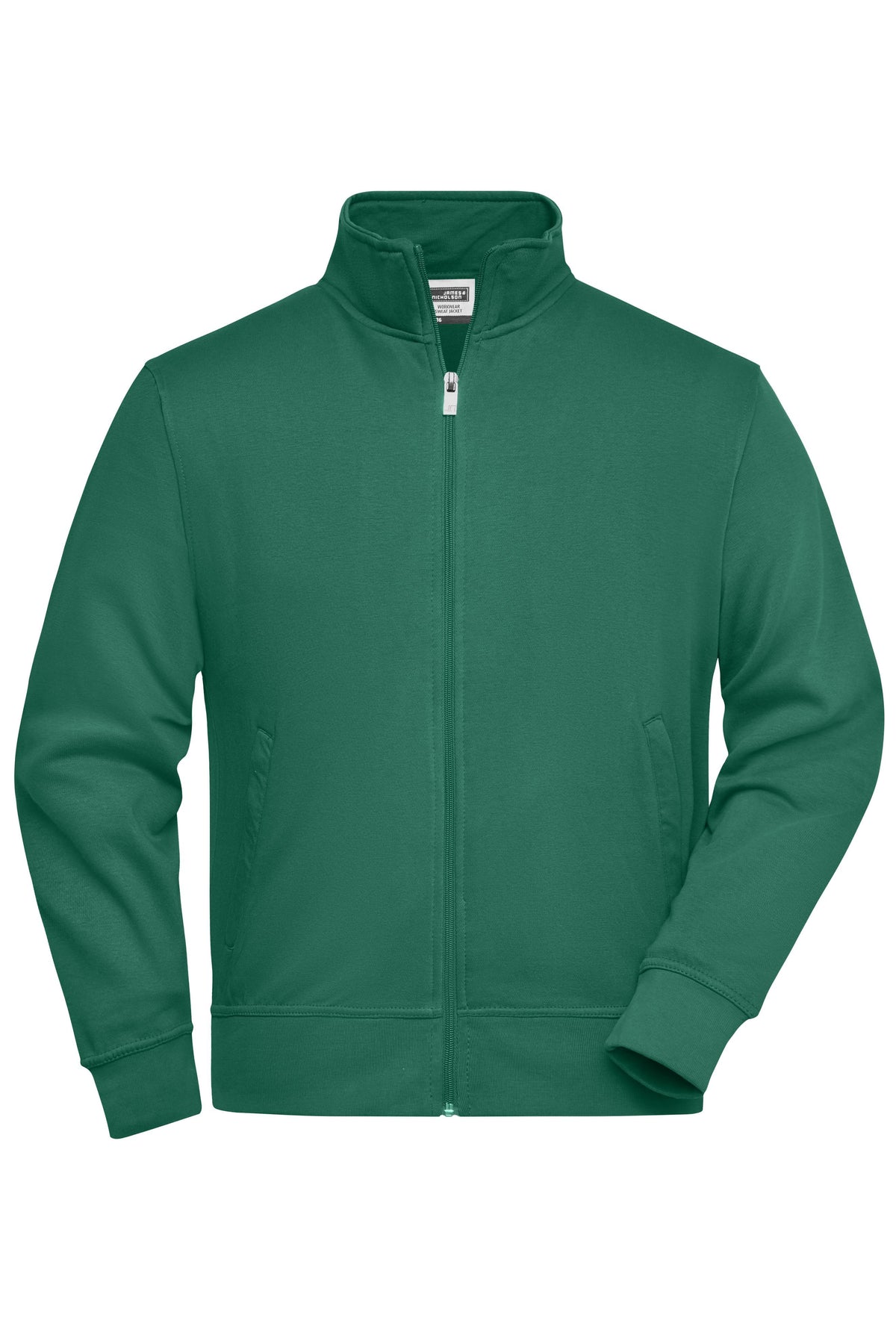 Workwear Sweat Jacket - Dark-Green