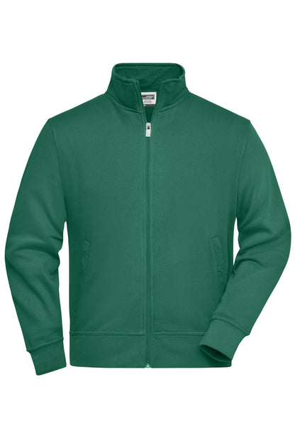 Workwear Sweat Jacket - Dark-Green