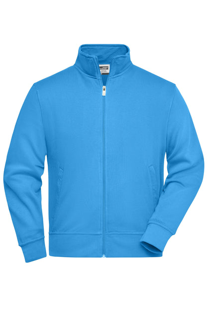 Workwear Sweat Jacket - Aqua