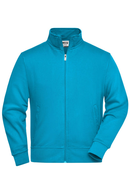 Workwear Sweat Jacket - Turquoise