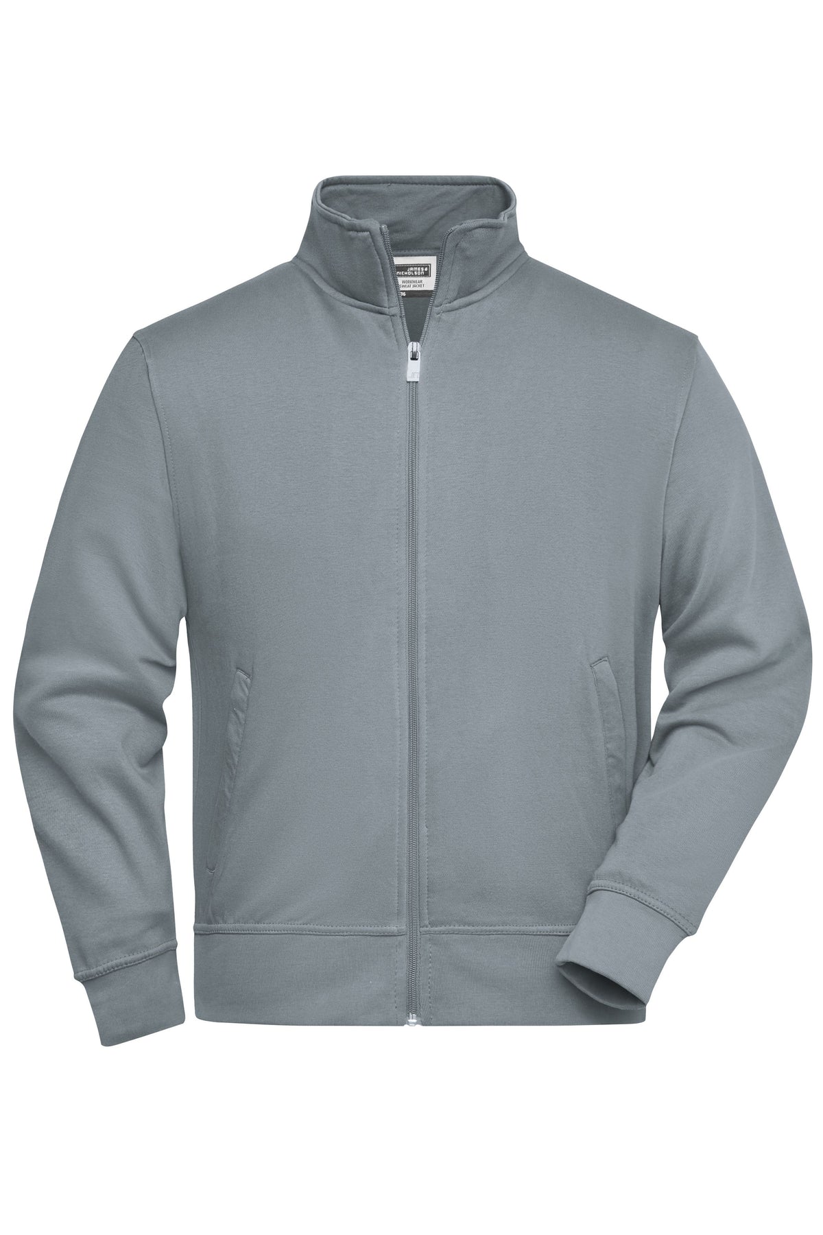 Workwear Sweat Jacket - Dark-Grey