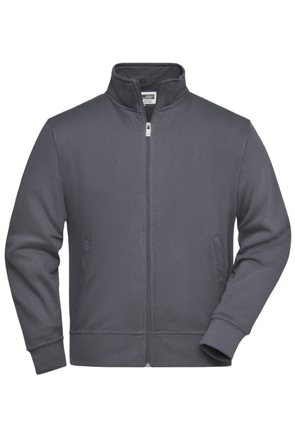 Workwear Sweat Jacket - Carbon
