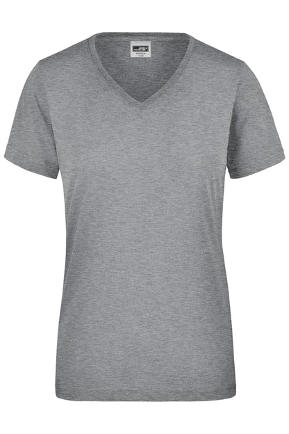 Ladies´ Workwear T-shirt - Grey-Heather