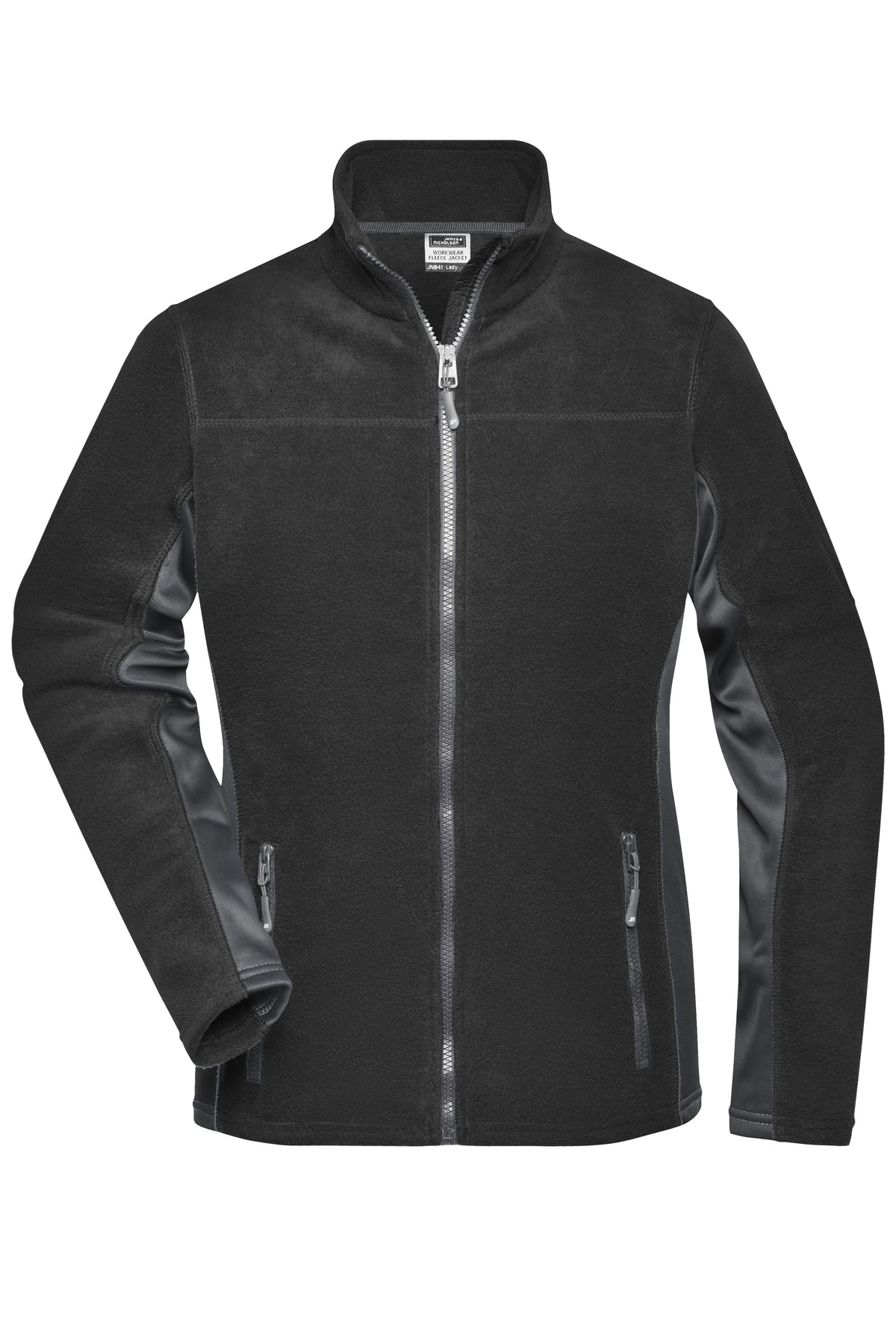 Ladies´ Workwear Fleece Jacket - Black/Carbon