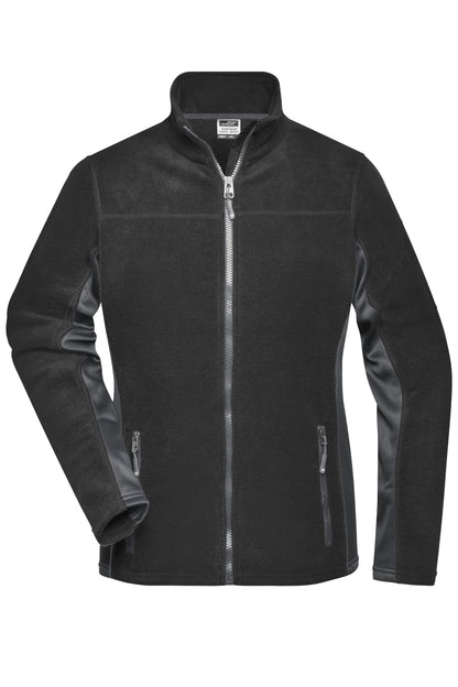 Ladies´ Workwear Fleece Jacket - Black/Carbon