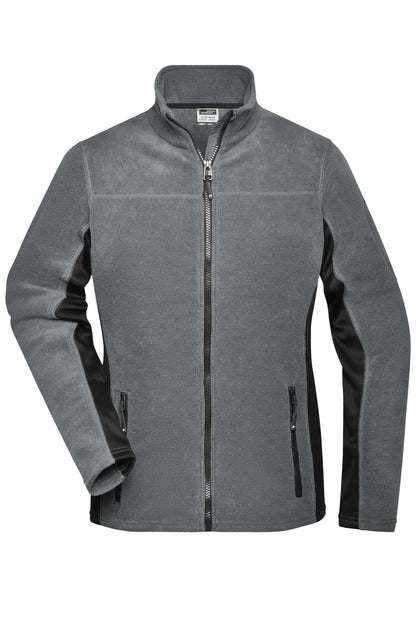 Ladies´ Workwear Fleece Jacket - Carbon/Black