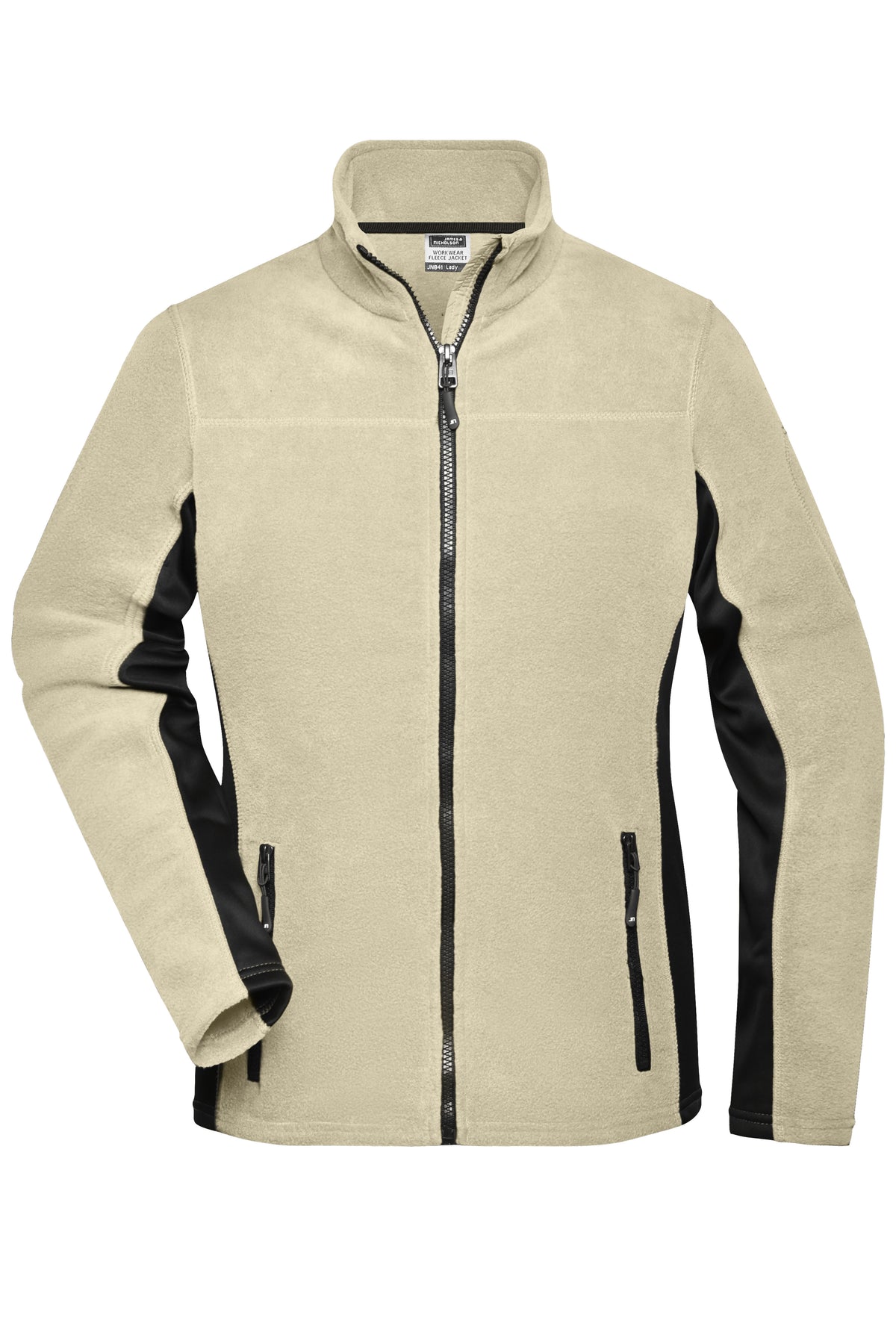 Ladies´ Workwear Fleece Jacket - Stone/Black