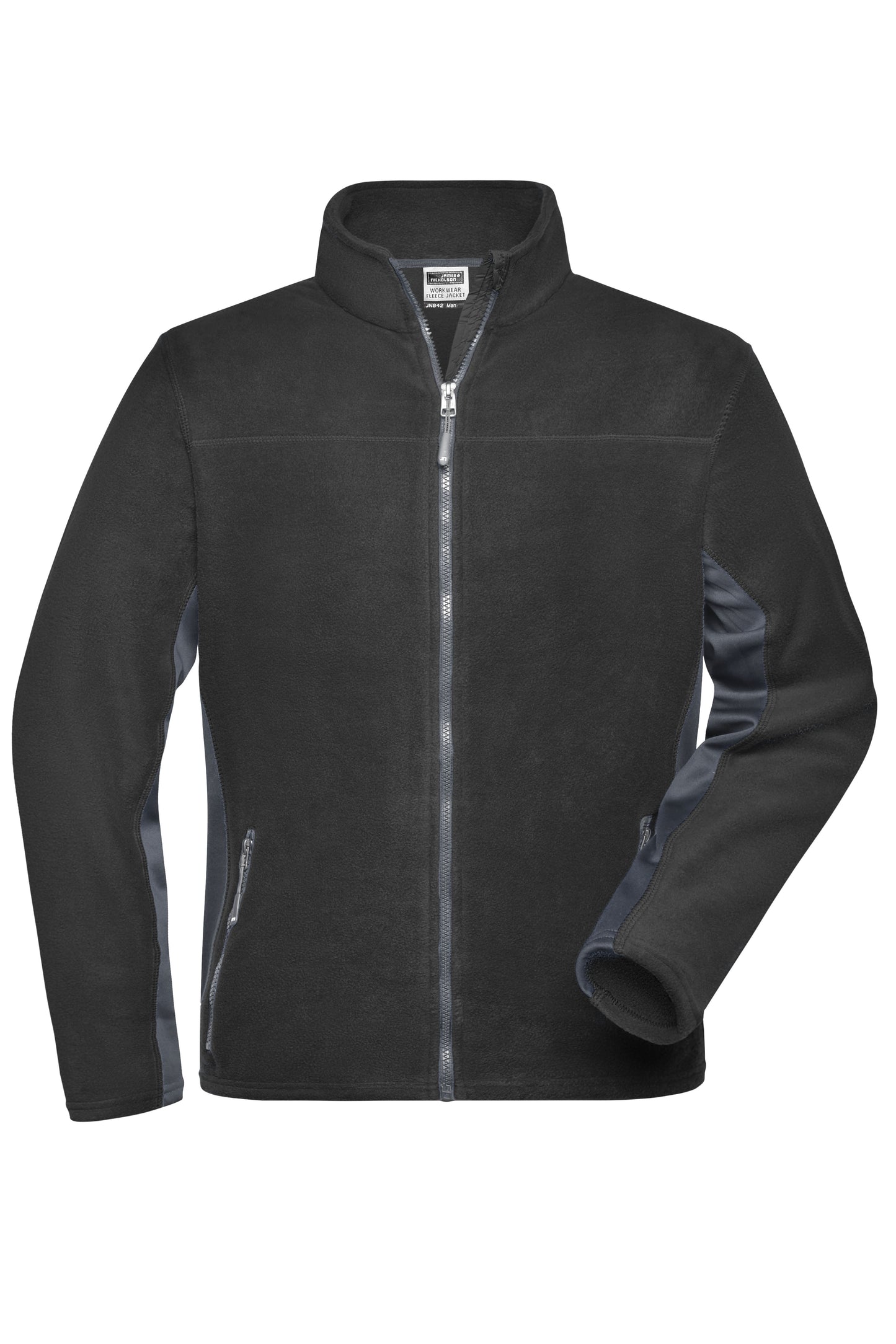 Men´s Workwear Fleece Jacket - Black/Carbon