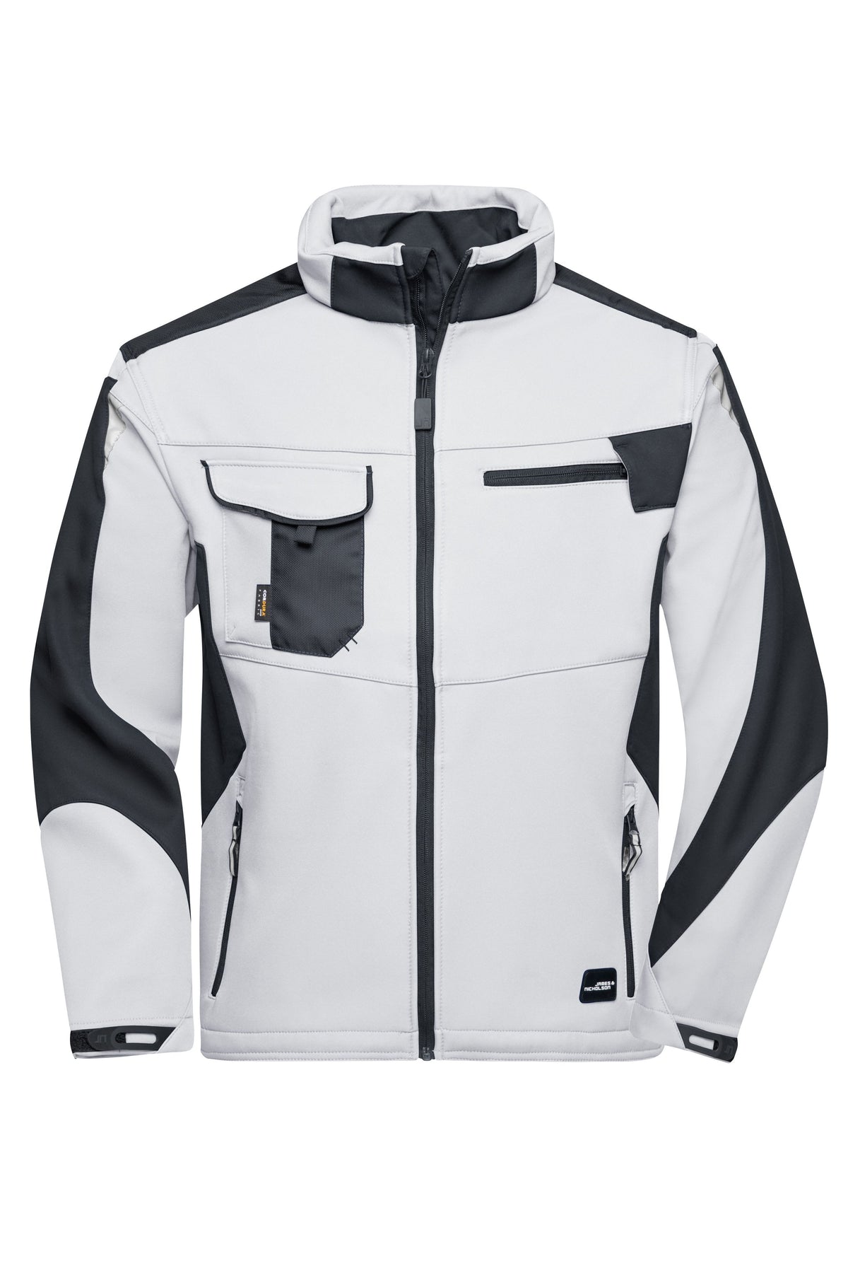 Workwear Softshell Jakke - White/Carbon