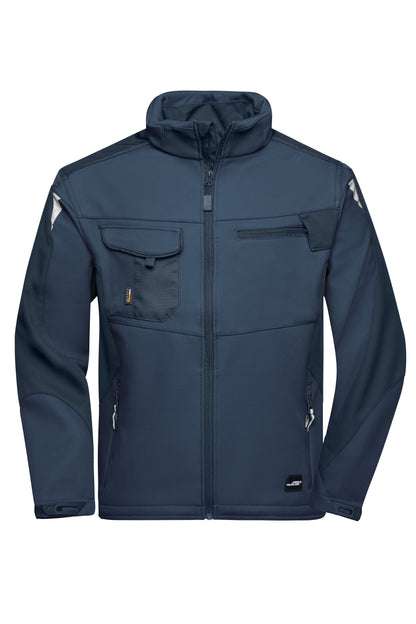 Workwear Softshell Jakke - Navy/Navy