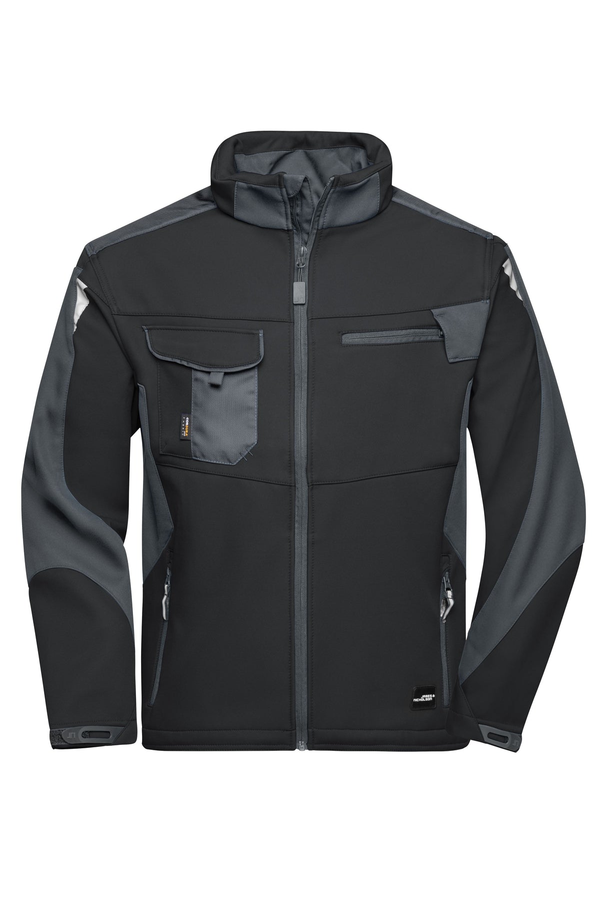 Workwear Softshell Jakke - Black/Carbon
