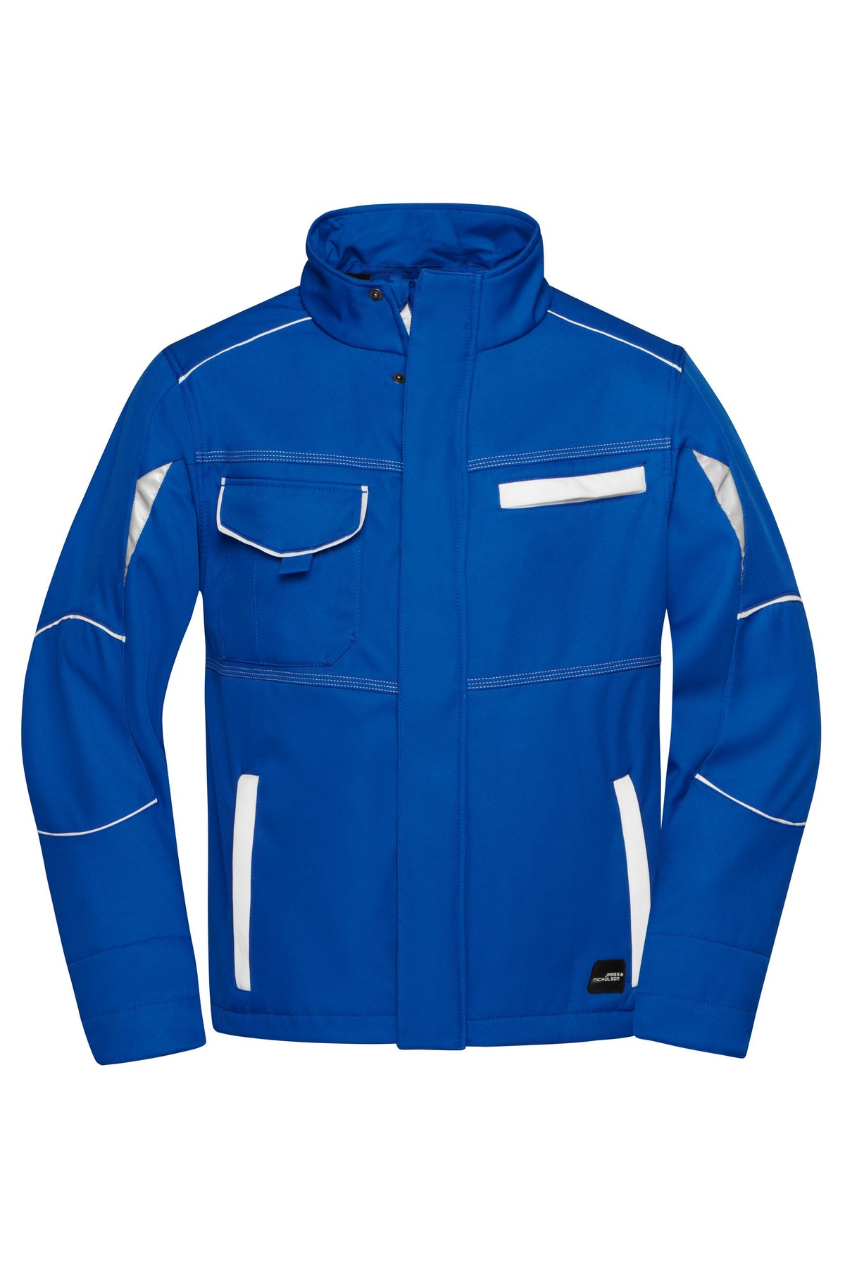 Workwear Softshell Jacket - L2 - Royal/White