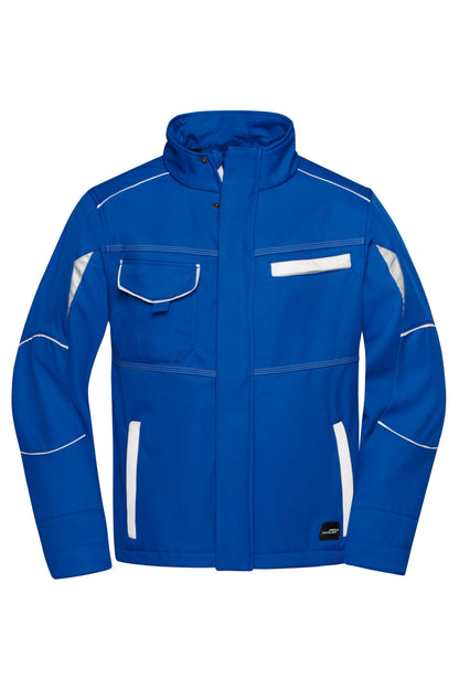 Workwear Softshell Jacket - L2 - Royal/White