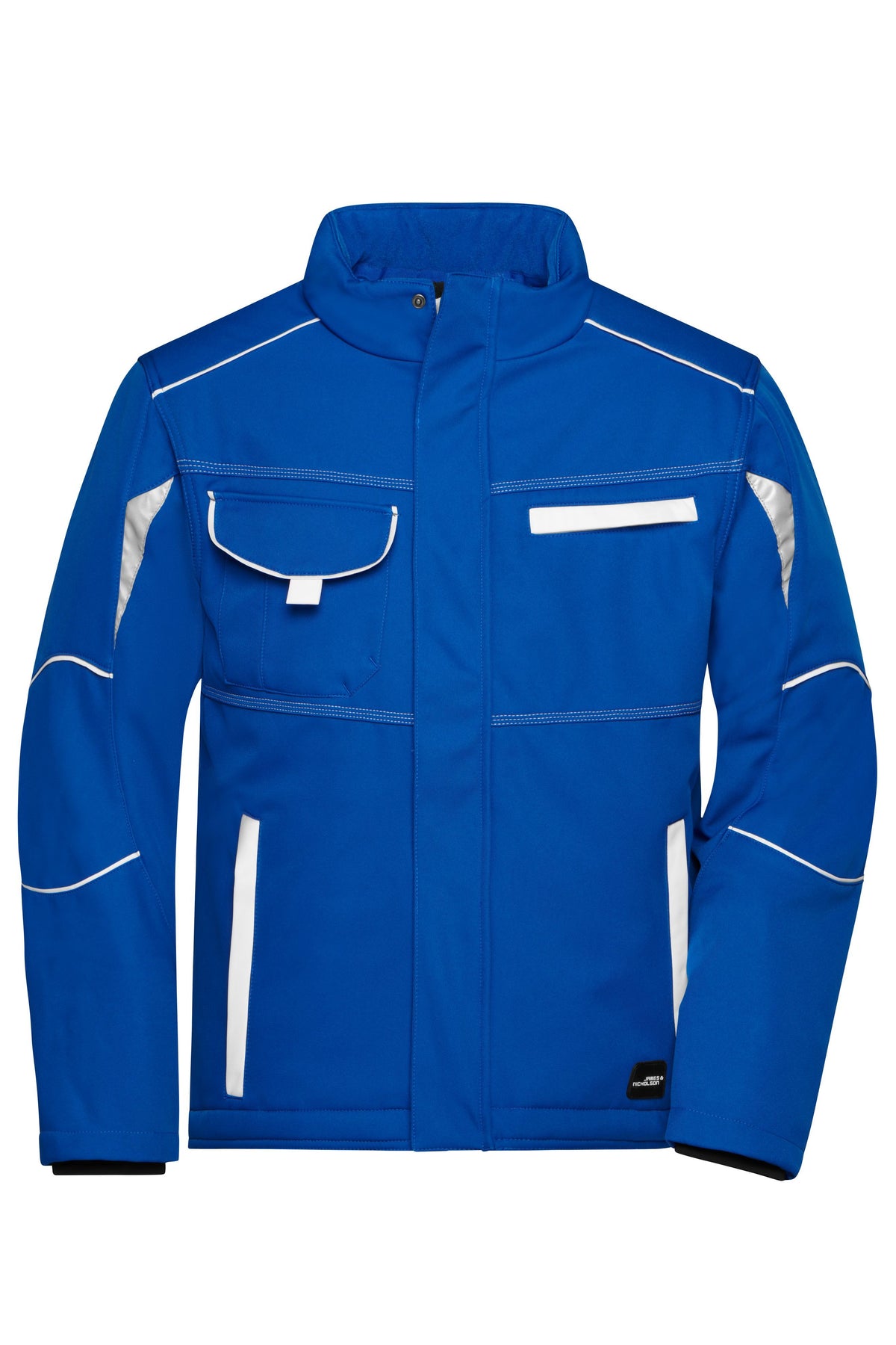 Workwear Softshell Padded Jack - Royal/White