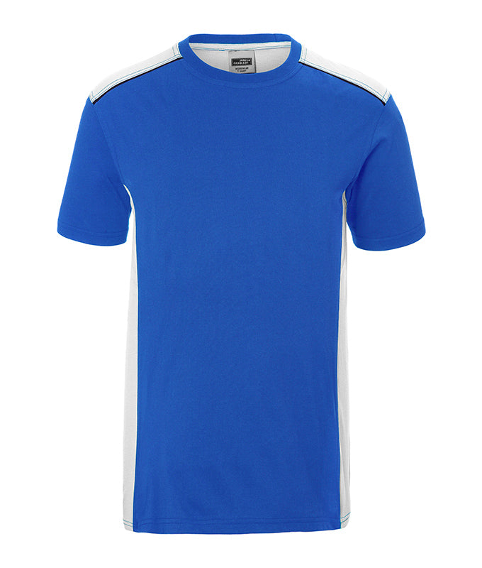 Men´s Workwear T-Shirt - Color - Royal/White