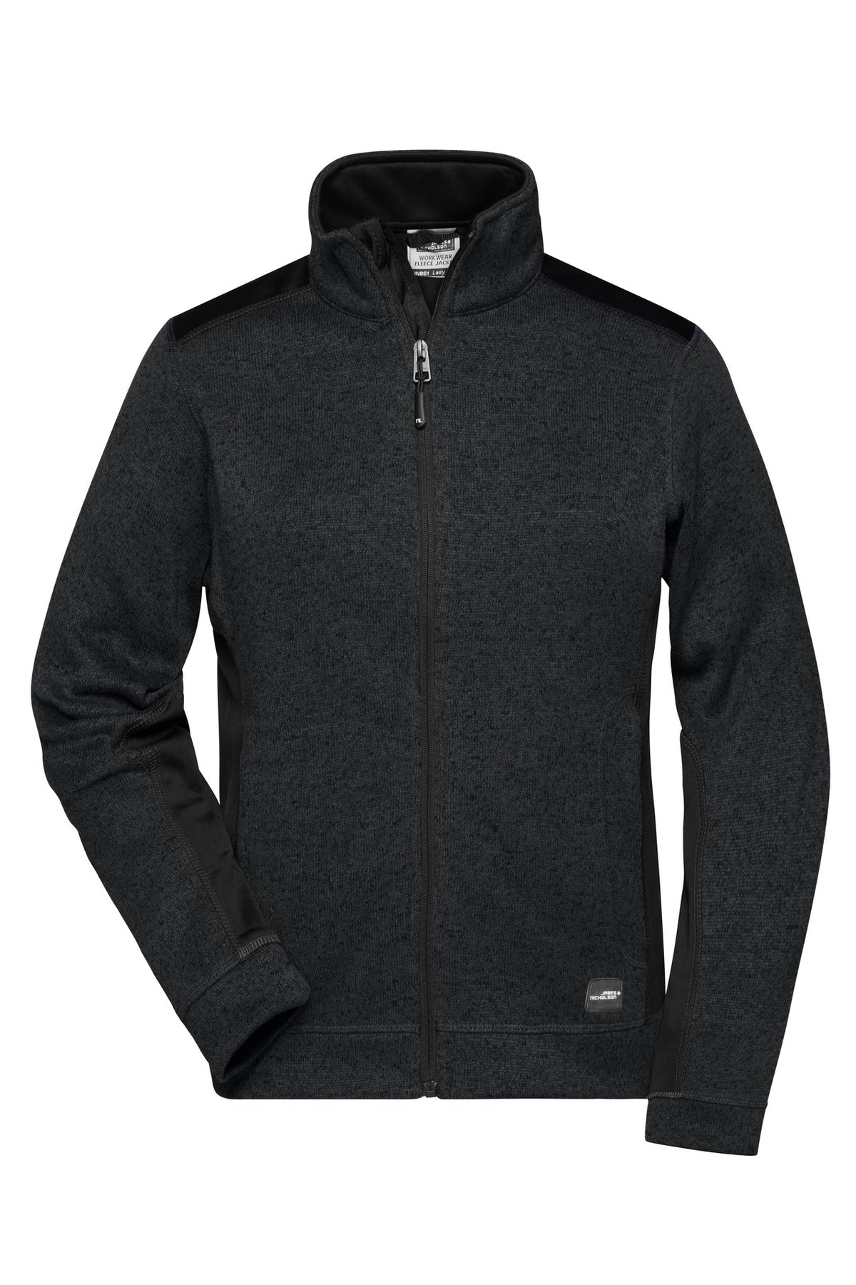 Ladies´ Knitted Workwear Fleec - Black/Black
