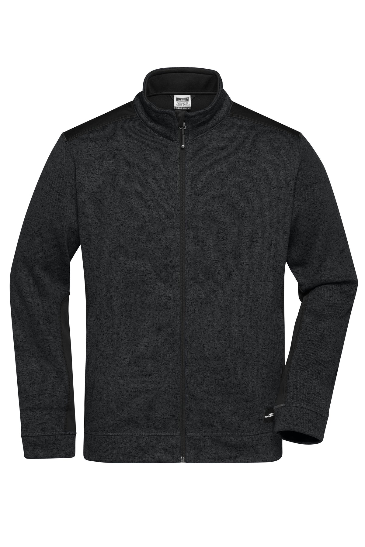 Men´s Knitted Workwear Fleece - Black/Black