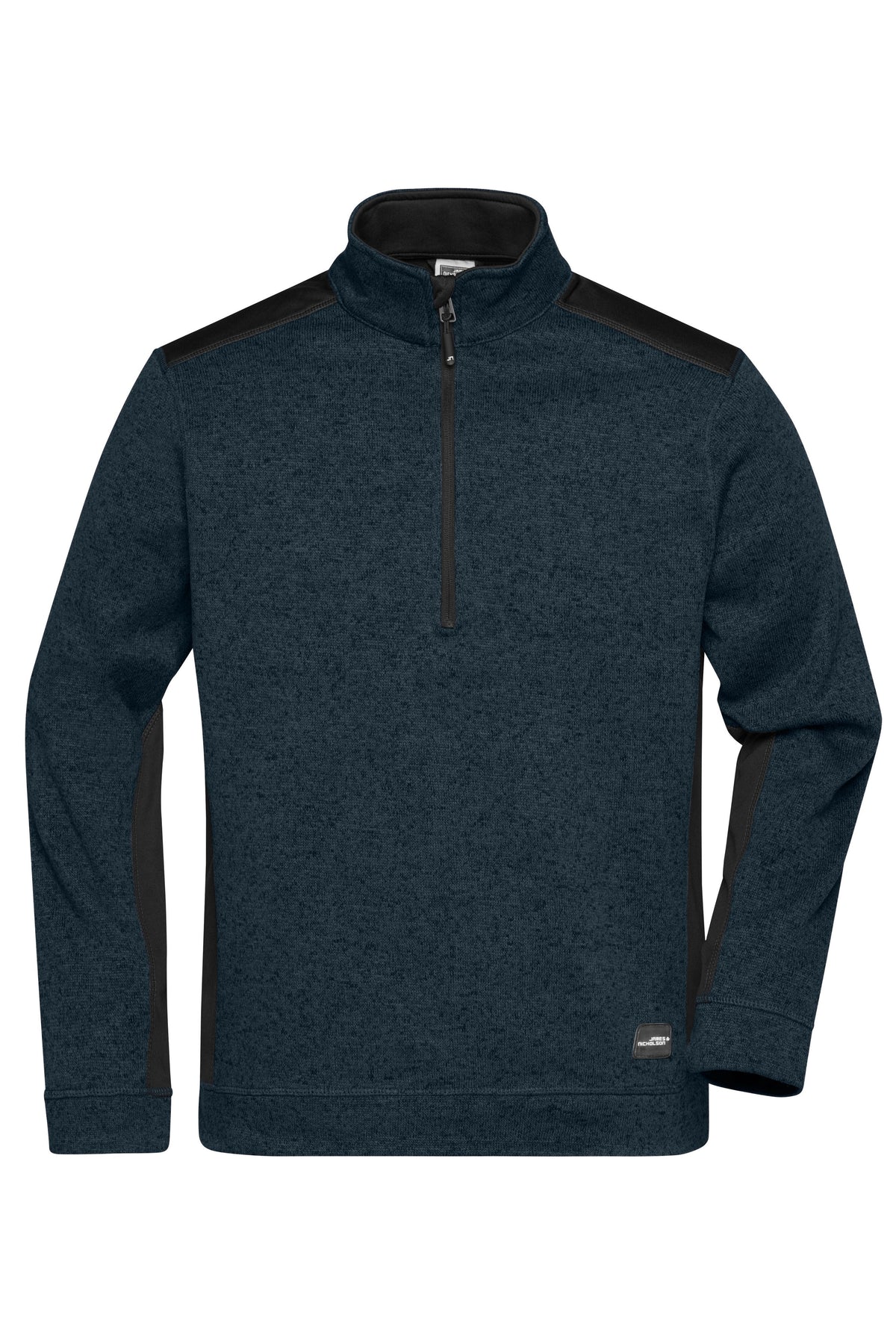 Men´s Knitted Workwear Halfzip - Navy/Navy