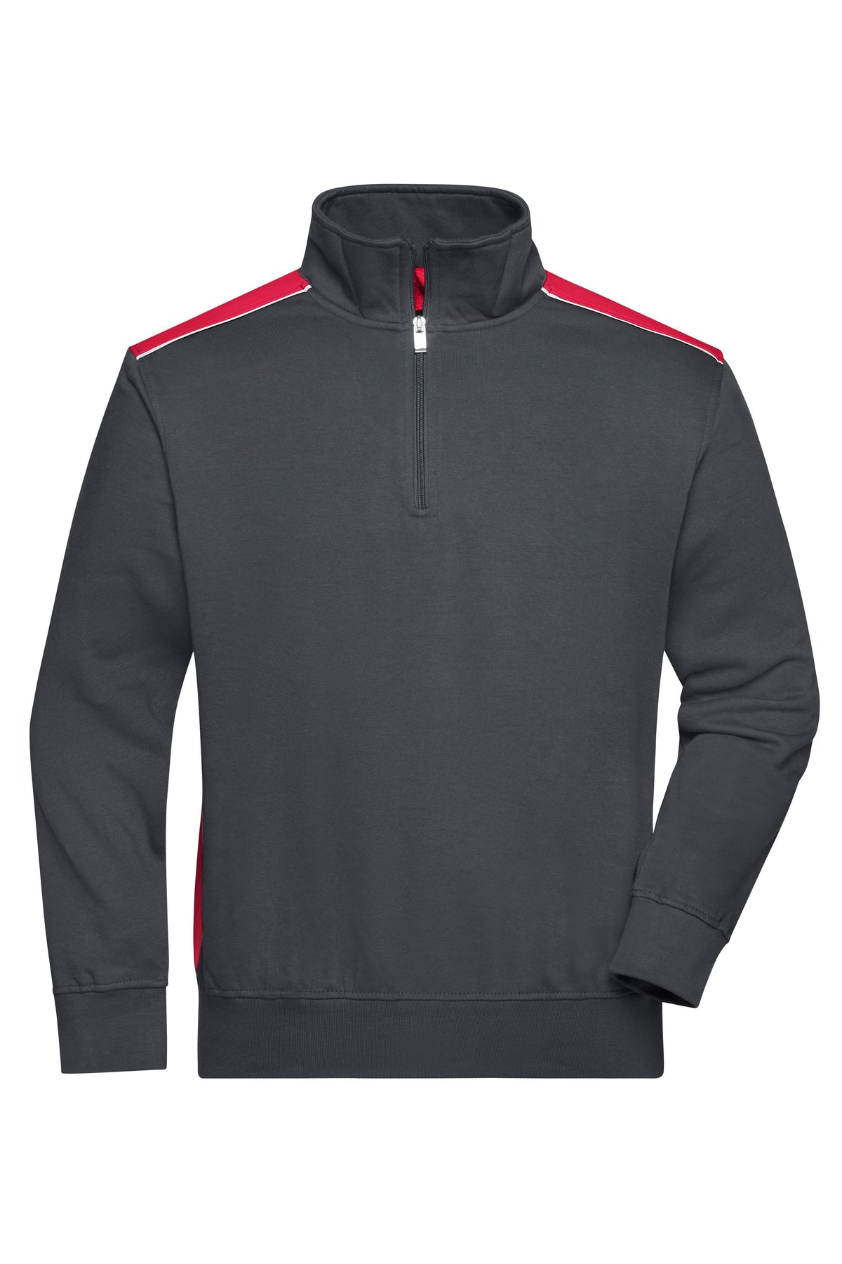 Workwear Halfzip Sweat - L2 - Carbon/Red