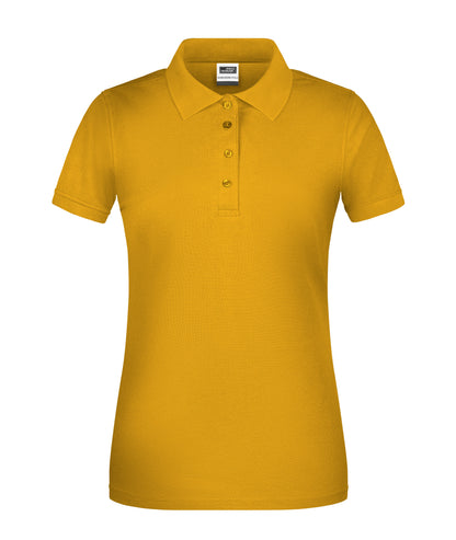 Ladies´ Bio Workwear Polo - Gold-Yellow