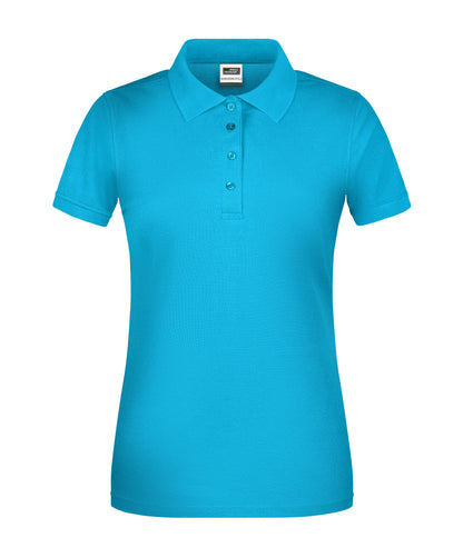 Ladies´ Bio Workwear Polo - Turquoise