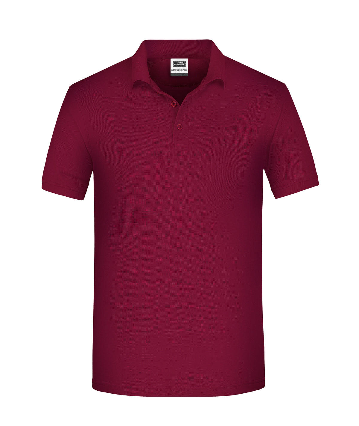 Men´s Bio Workwear Polo - Wine
