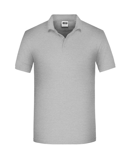 Men´s Bio Workwear Polo - Grey-Heather