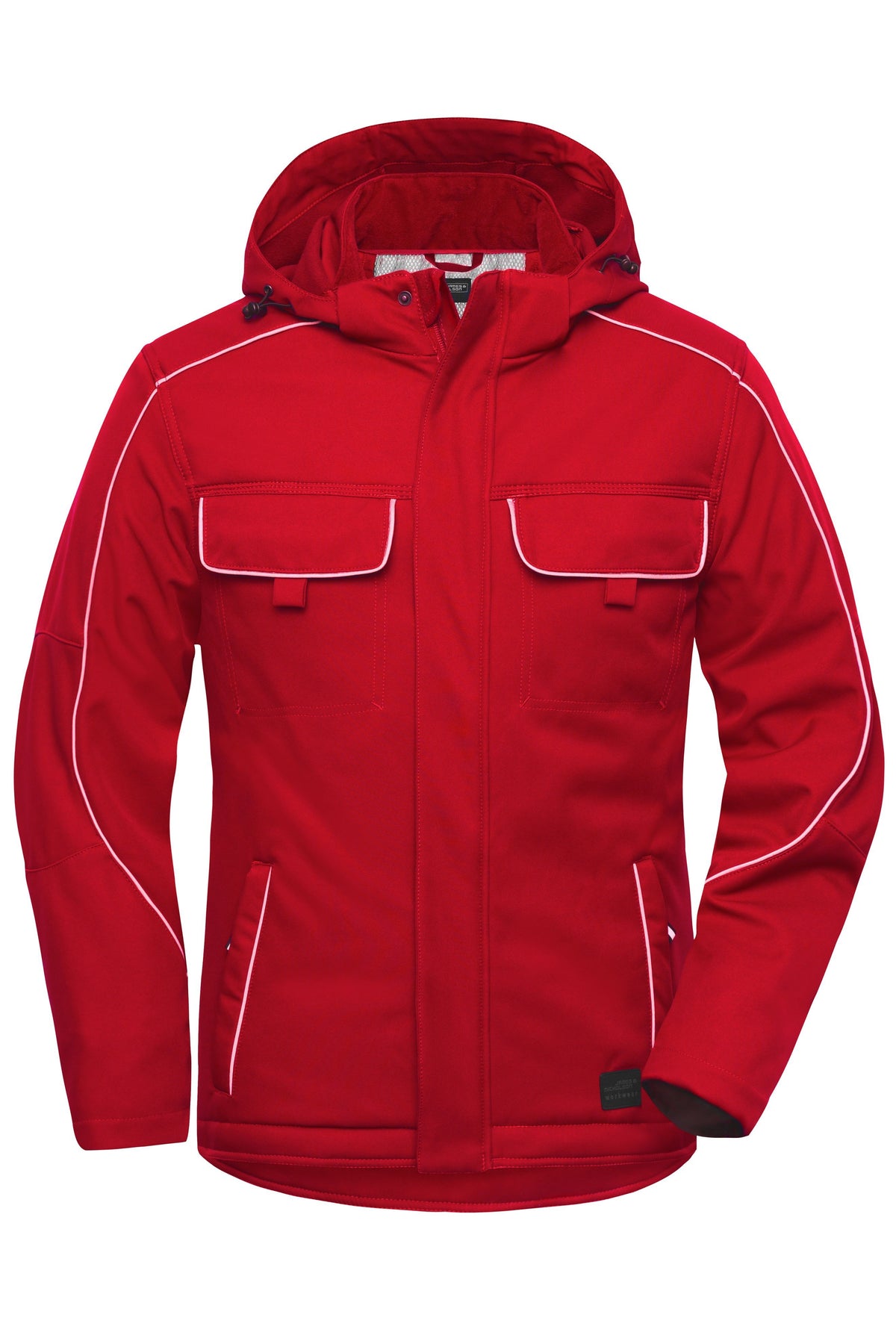 Workwear Softshell Padded Jack - Red