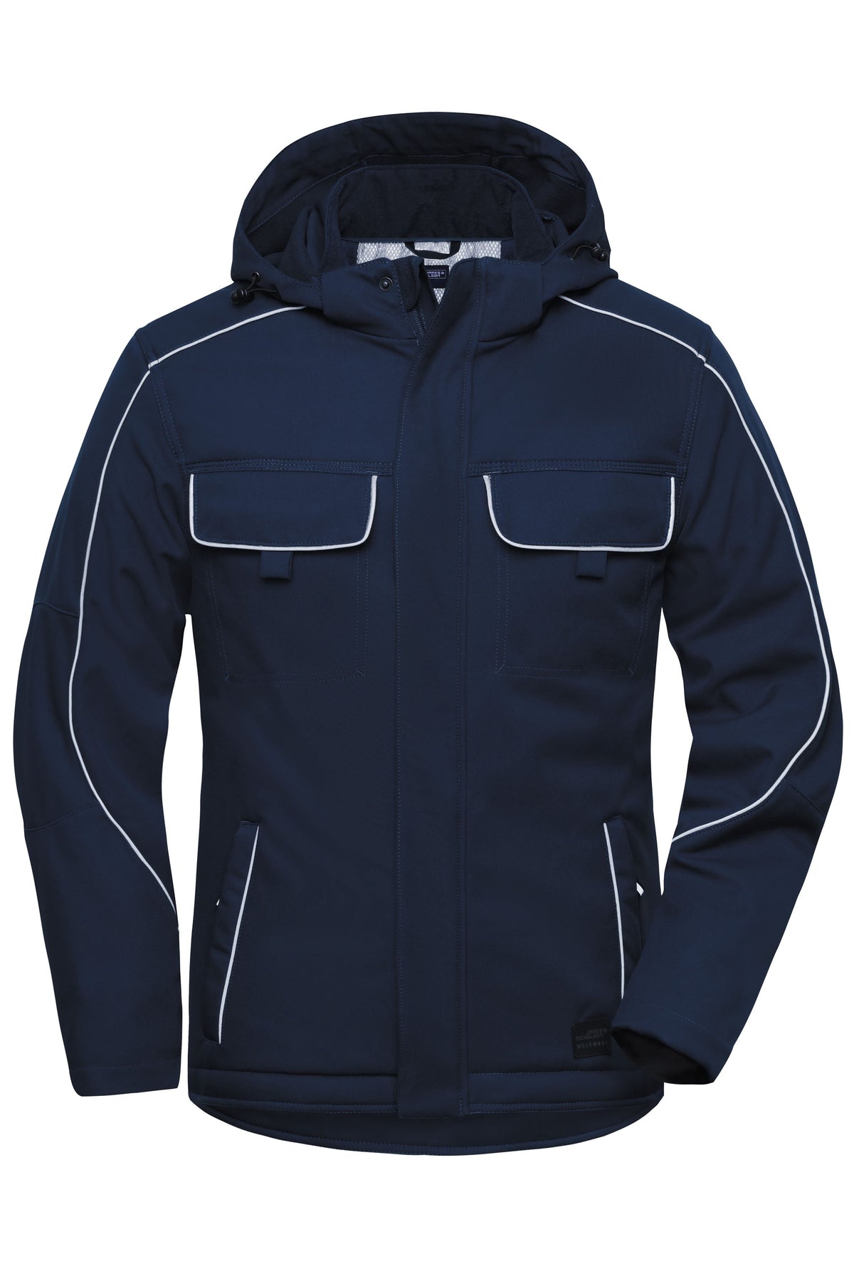 Workwear Softshell Padded Jack - Navy