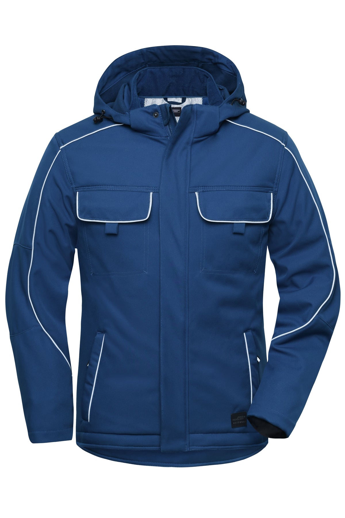 Workwear Softshell Padded Jack - Dark Royal