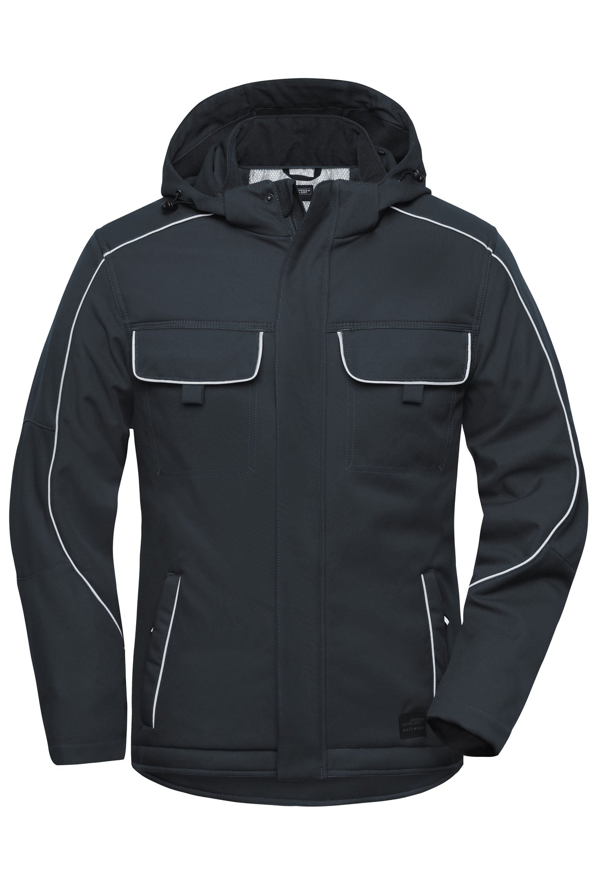 Workwear Softshell Padded Jack - Carbon