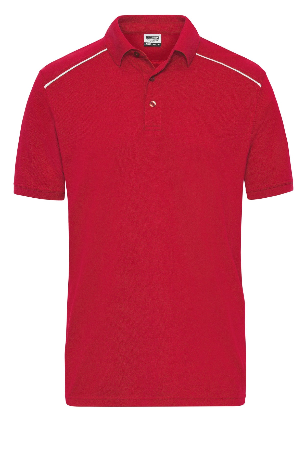 Men´s Workwear Polo - SOLID - Red
