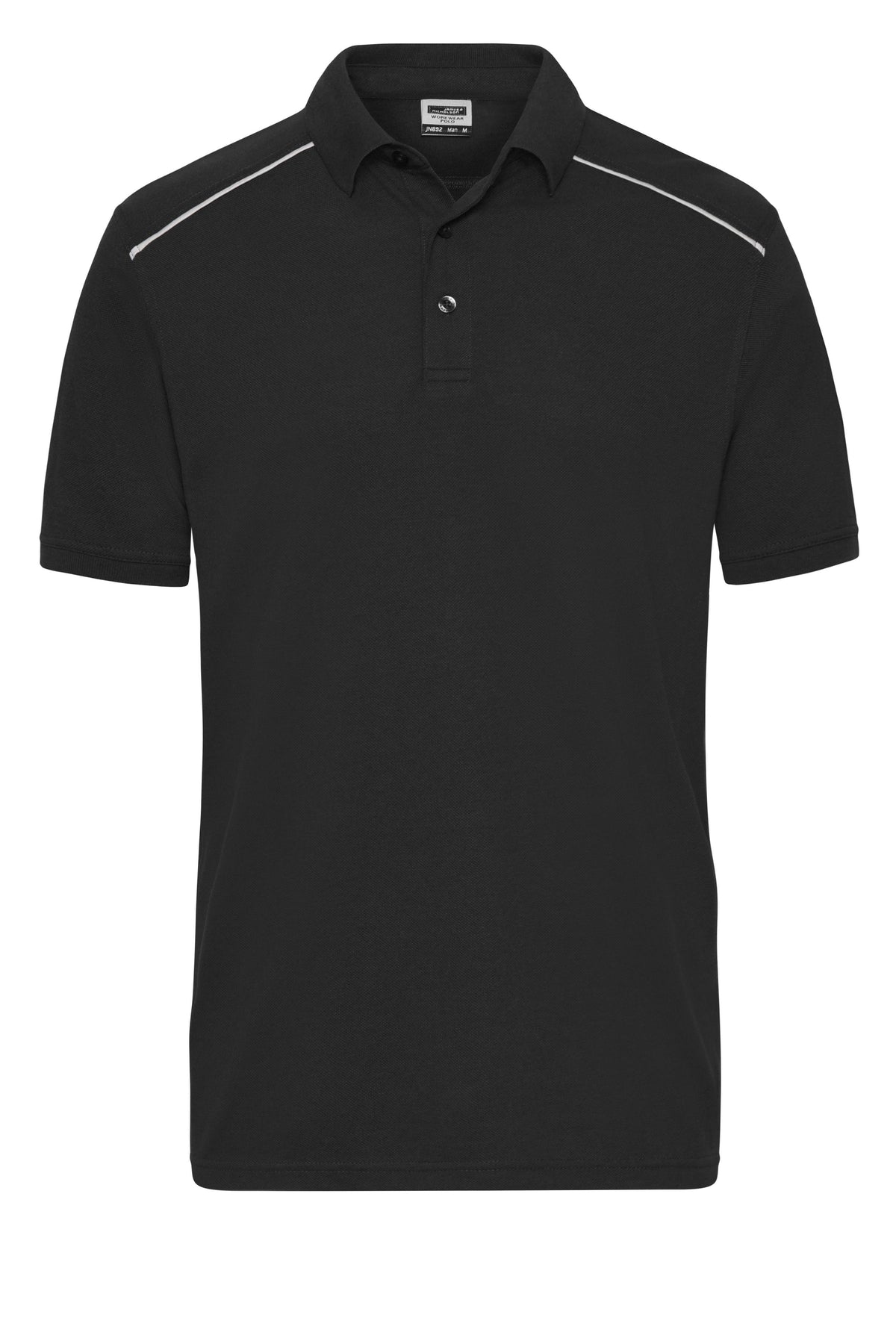 Men´s Workwear Polo - SOLID - Black