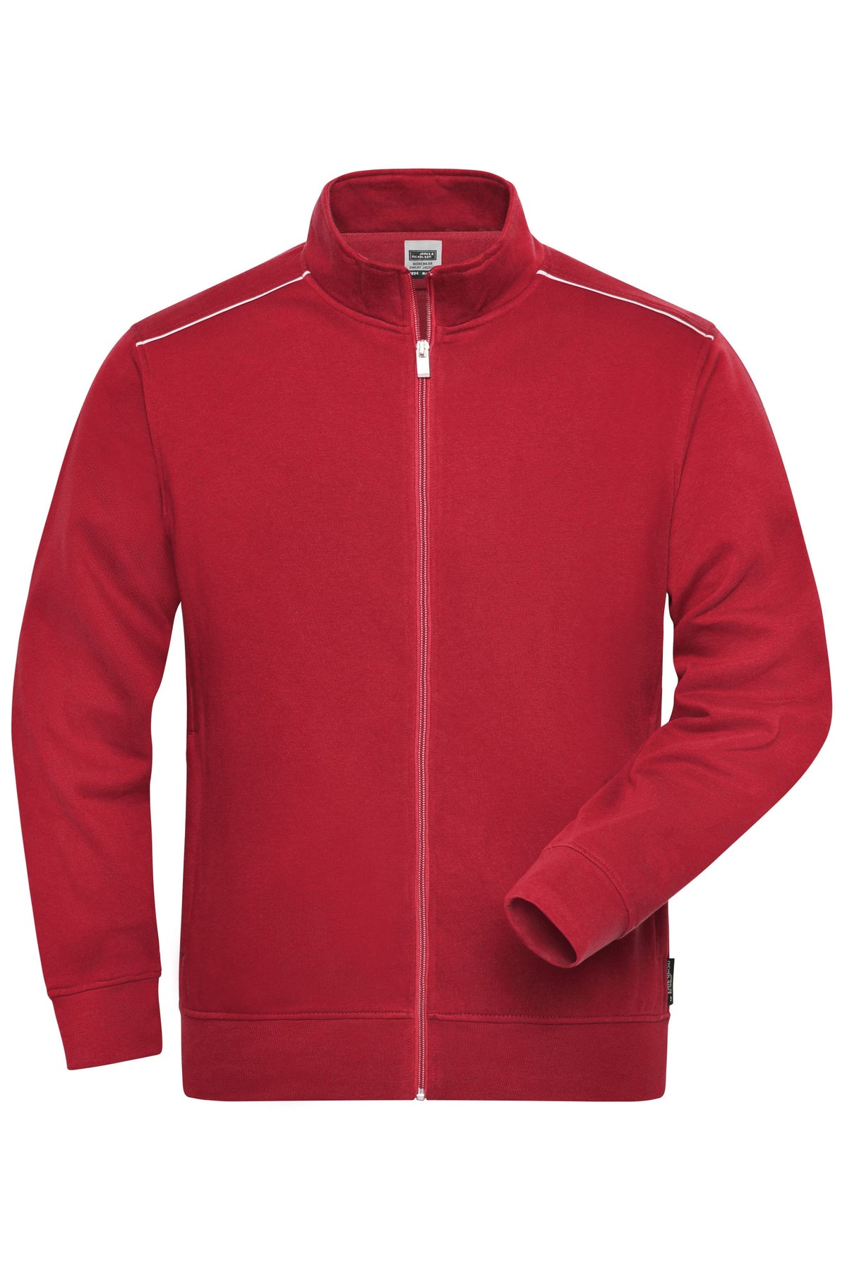 Men´s Workwear Sweat Jacket - Red