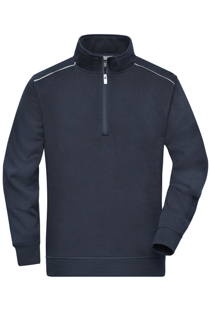 Workwear Half-Zip Sweat - SOLI - Navy