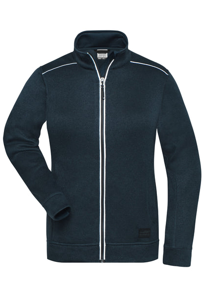 Ladies´ Knitted Workwear Fleec - Navy/Navy