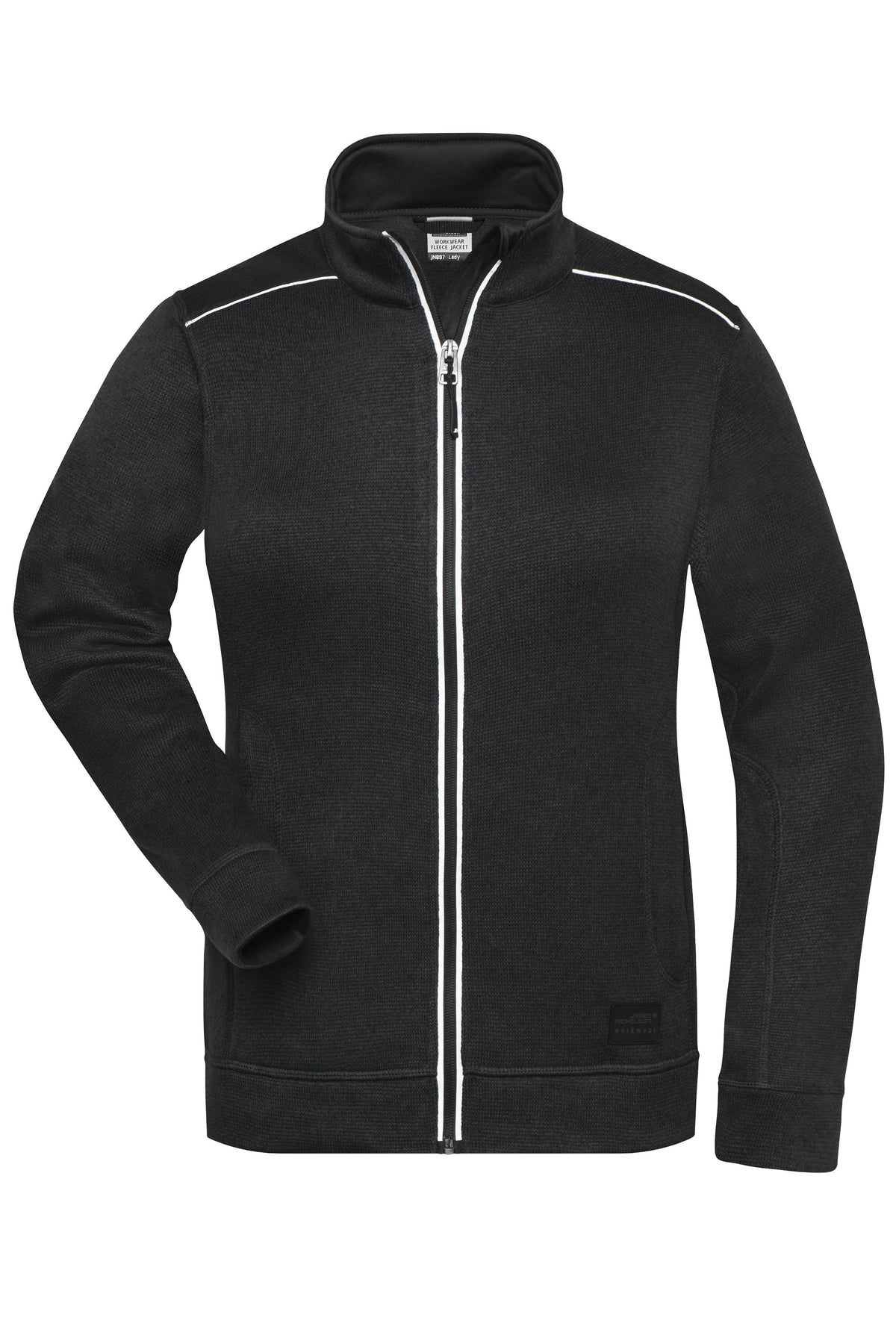 Ladies´ Knitted Workwear Fleec - Black/Black
