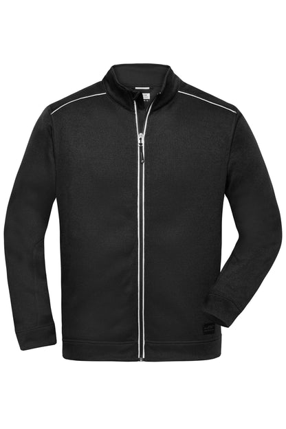 Men´s Knitted Workwear Fleec - Black/Black