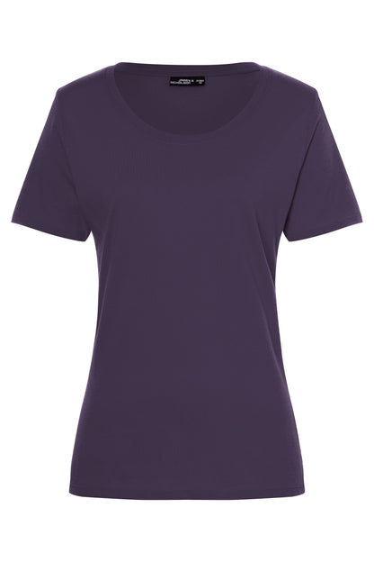 Ladies’ Basic-T - Aubergine